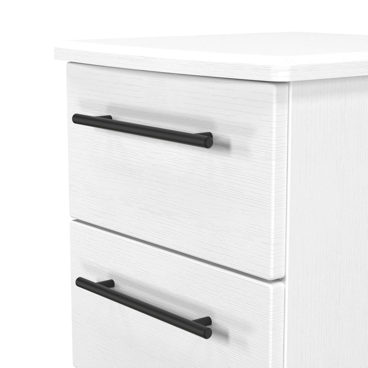 Beverley 3 Drawer Bedside Cabinet - Welcome Furniture