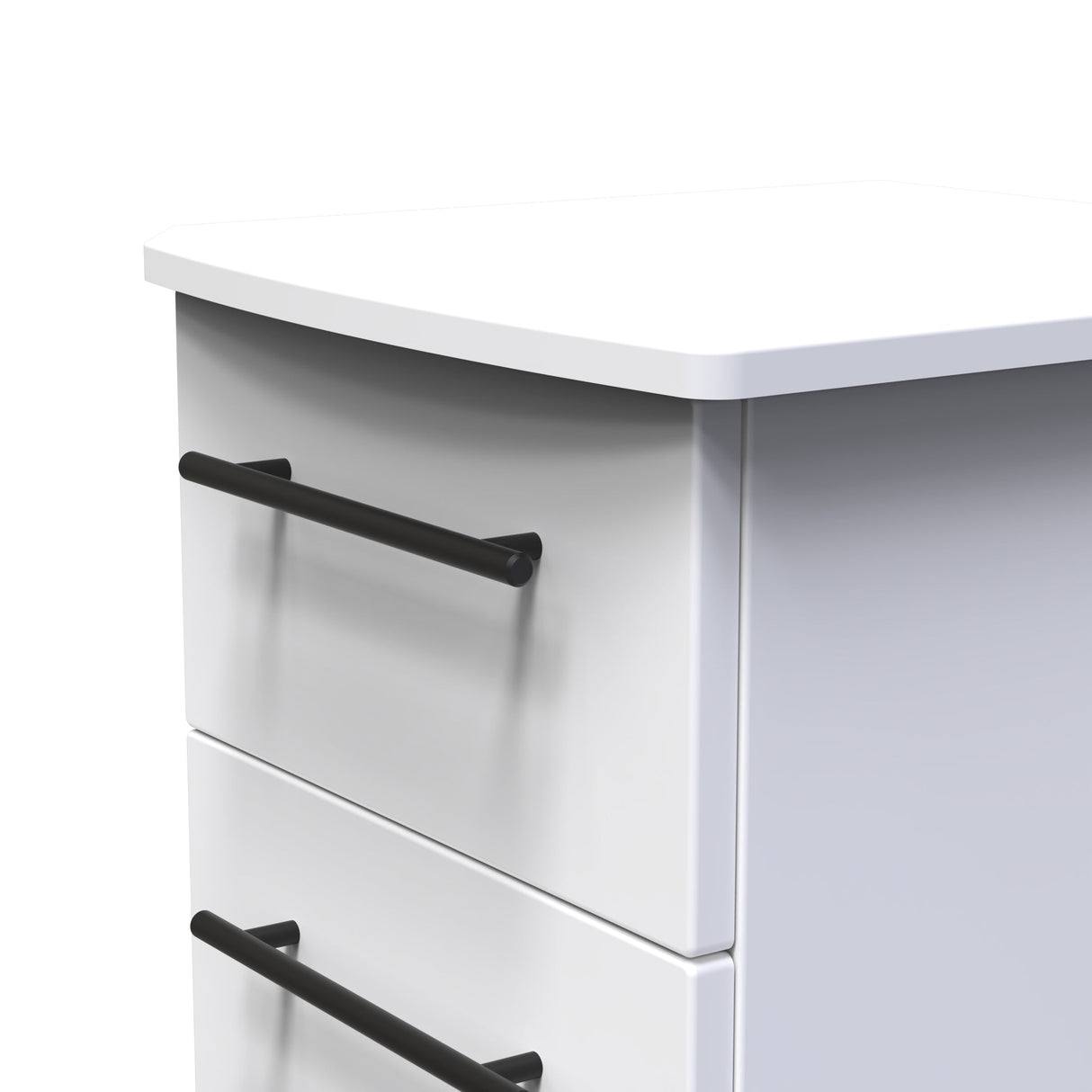 Beverley 3 Drawer Bedside Cabinet - Welcome Furniture