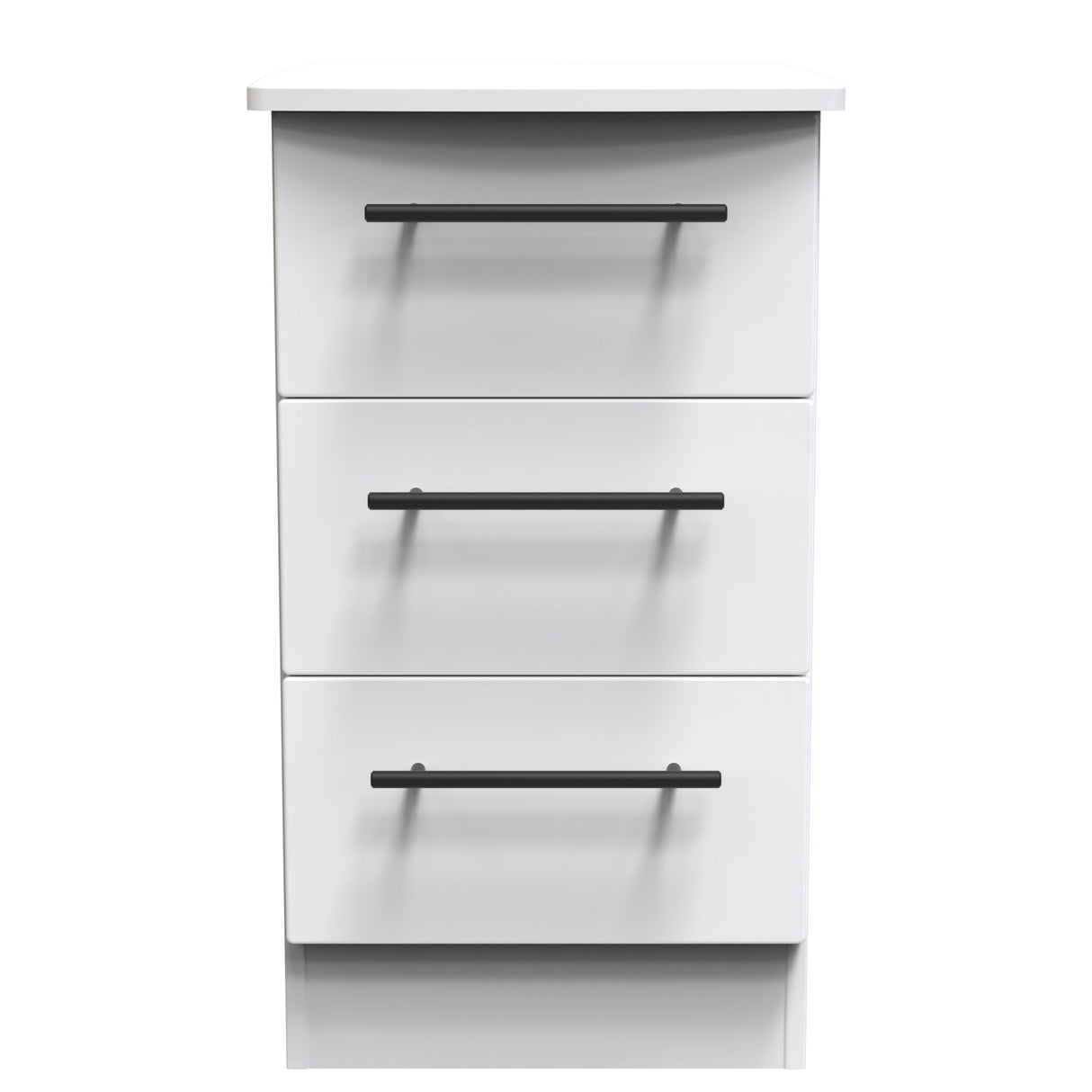 Beverley 3 Drawer Bedside Cabinet - Welcome Furniture