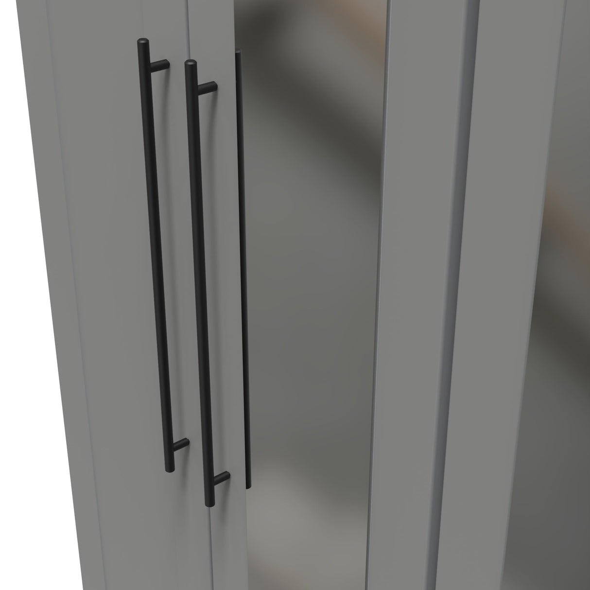 Beverley 4 Door Mirrored Wardrobe - Welcome Furniture