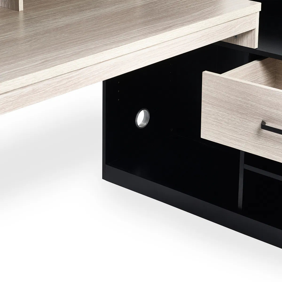 Blaze Gaming High Sleeper Bed Frame with Desk - Julian Bowen