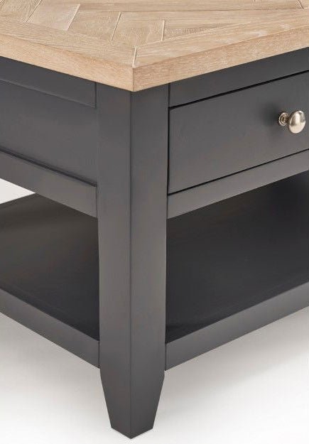 Bordeaux 2 Drawer Coffee Table - Julian Bowen