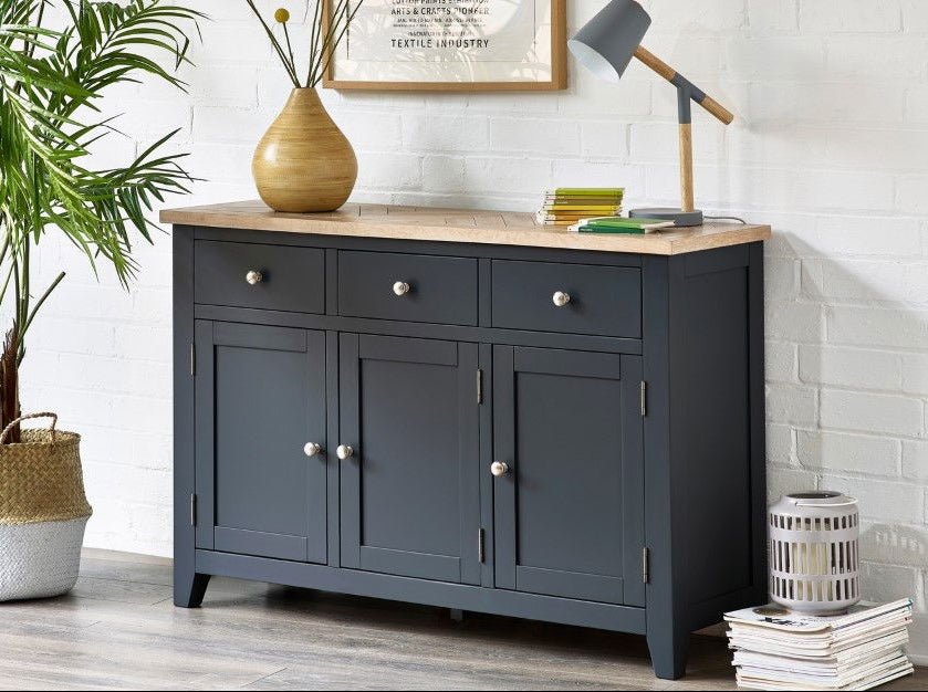 Bordeaux 3 Drawer 2 Door Sideboard - Julian Bowen