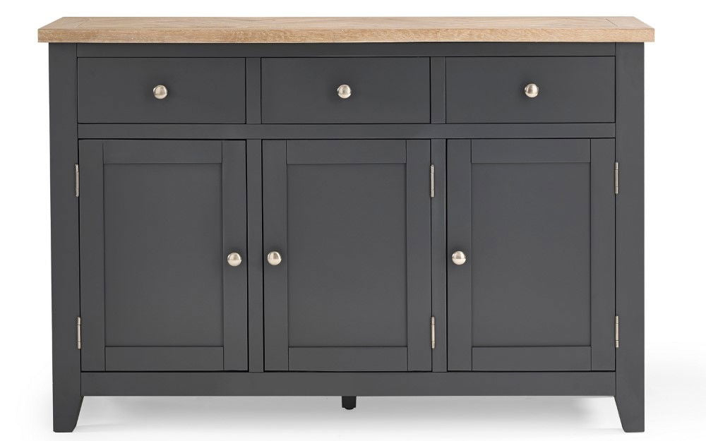 Bordeaux 3 Drawer 2 Door Sideboard - Julian Bowen