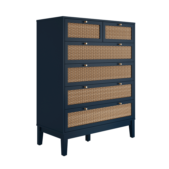 Bordeaux 6 Drawer Chest - LPD