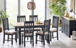 Bordeaux Dining Table Set with 6 Chairs - Julian Bowen
