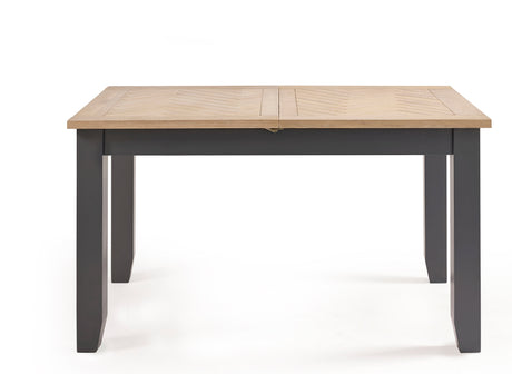 Bordeaux Herringbone Extending Dining Table - Julian Bowen