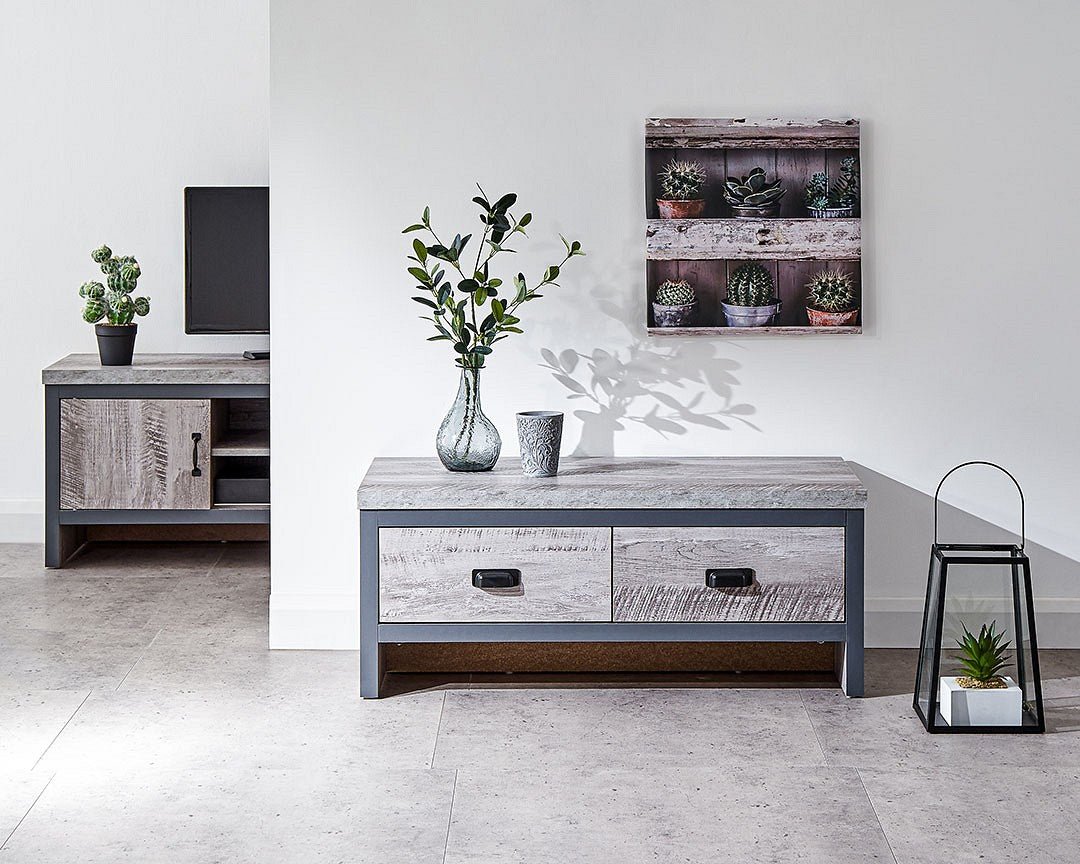 Boston 2 Drawer Coffee Table - GFW