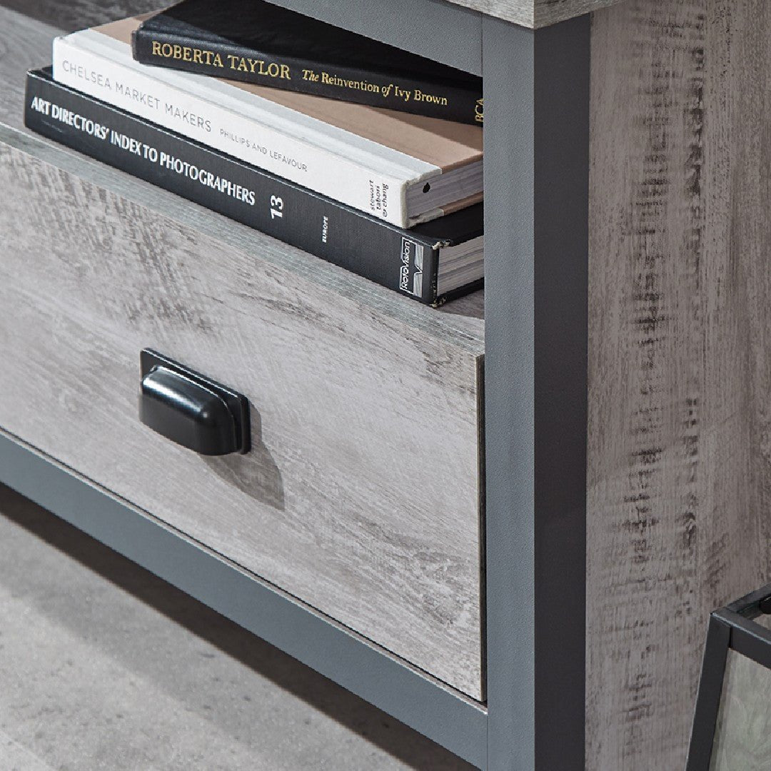 Boston 2 Drawer Corner TV Unit - GFW