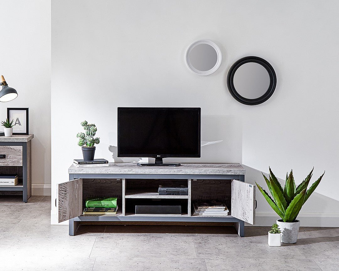 Boston 2 Drawer TV Unit - GFW