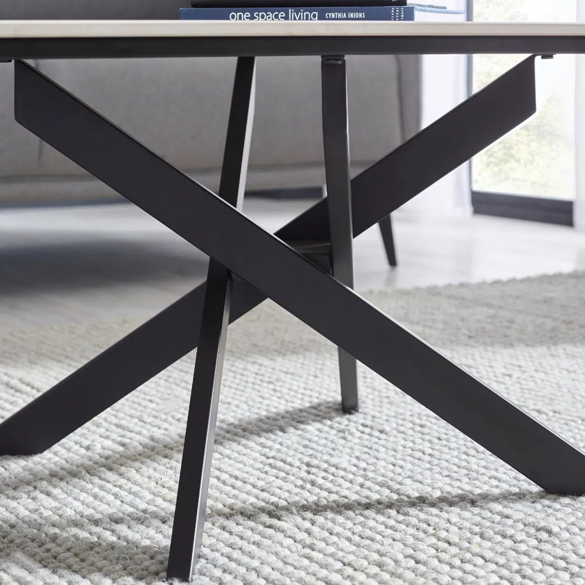 Bradley Marble Coffee Table - Julian Bowen