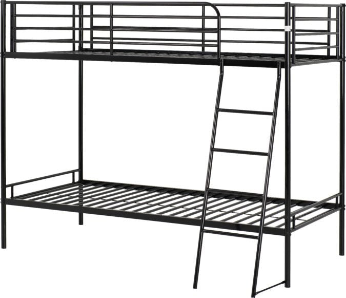 Brandon Metal Bunk Bed (3' Single) - Seconique