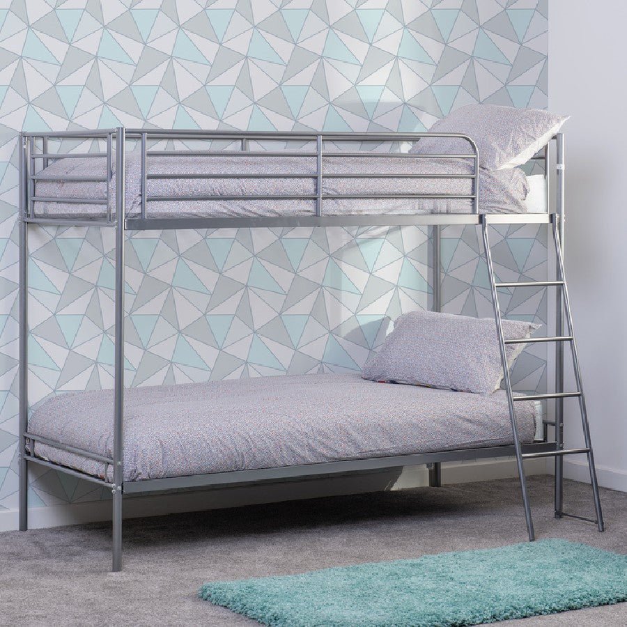 Brandon Metal Bunk Bed (3' Single) - Seconique