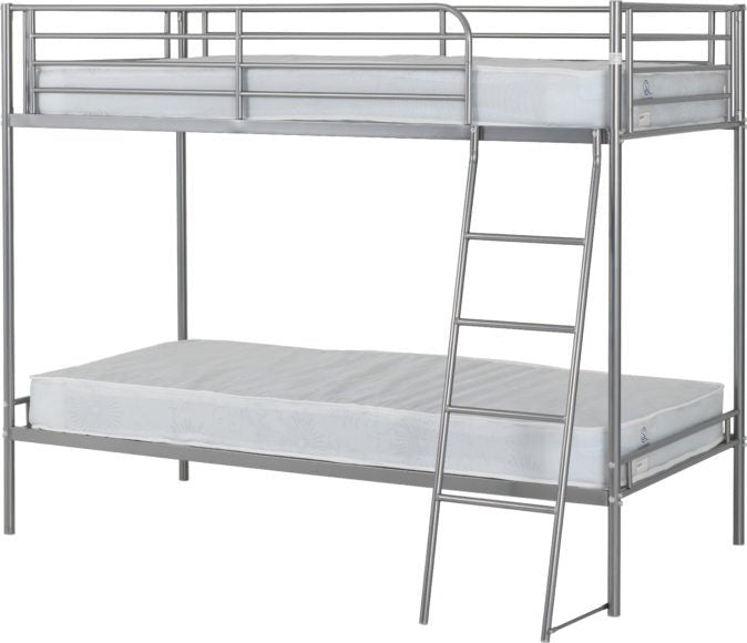 Brandon Metal Bunk Bed (3' Single) - Seconique
