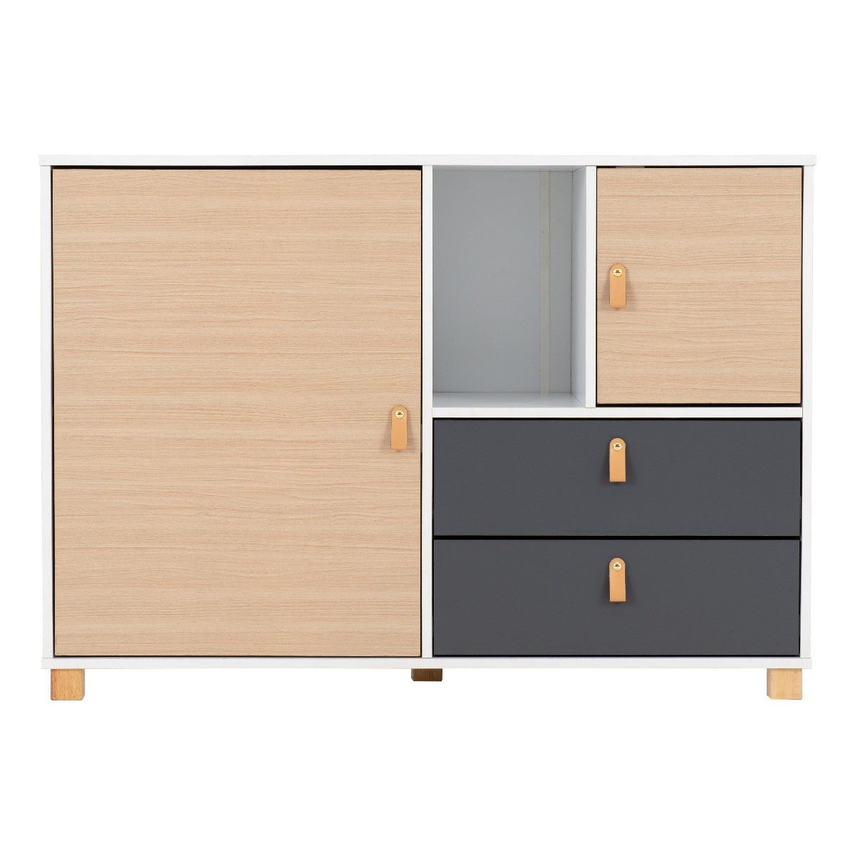 Brooklyn 2 Door 2 Drawer Sideboard - Seconique