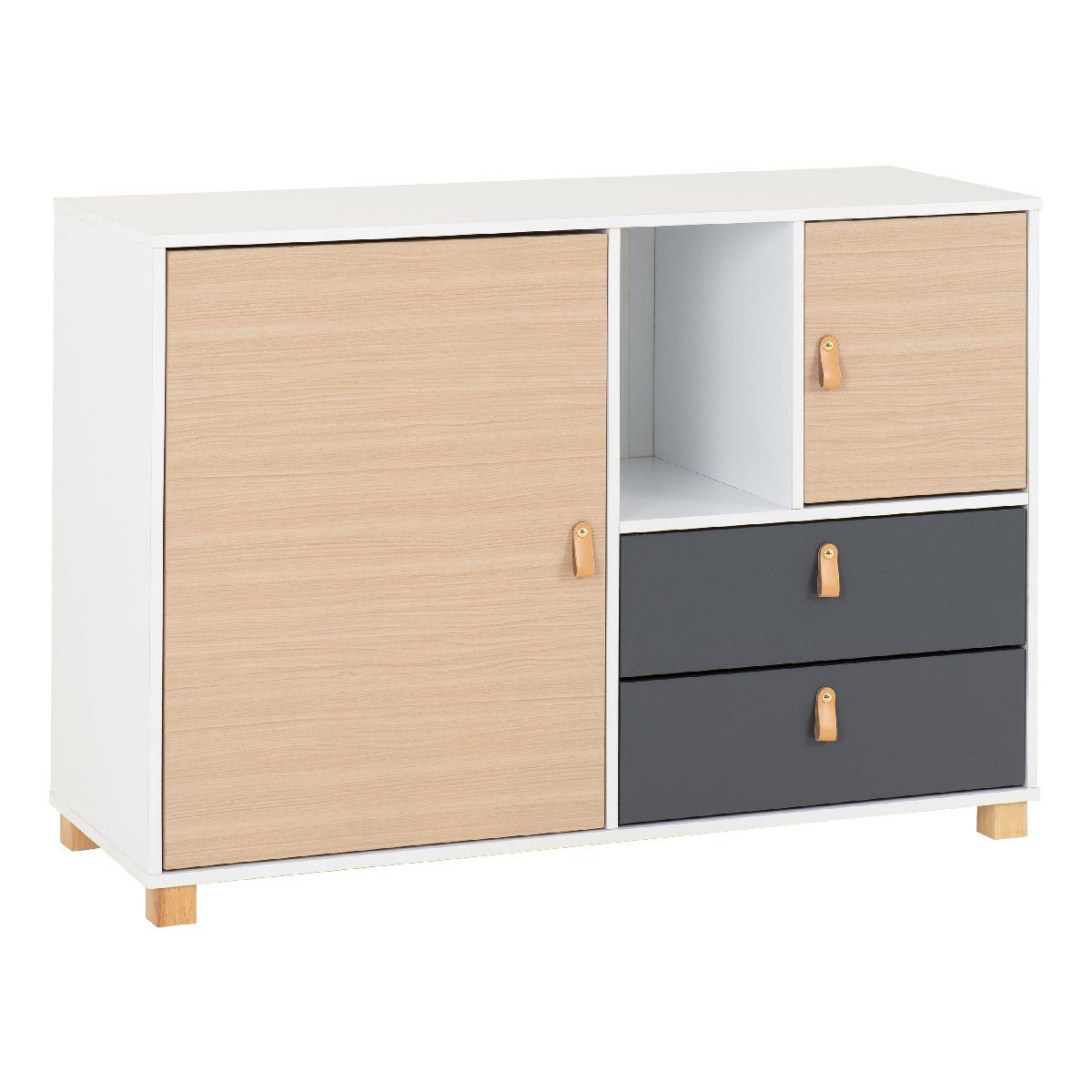 Brooklyn 2 Door 2 Drawer Sideboard - Seconique