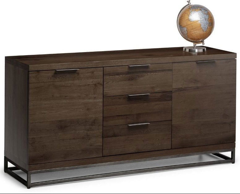 Brooklyn 3 Drawer 2 Door Sideboard - Julian Bowen