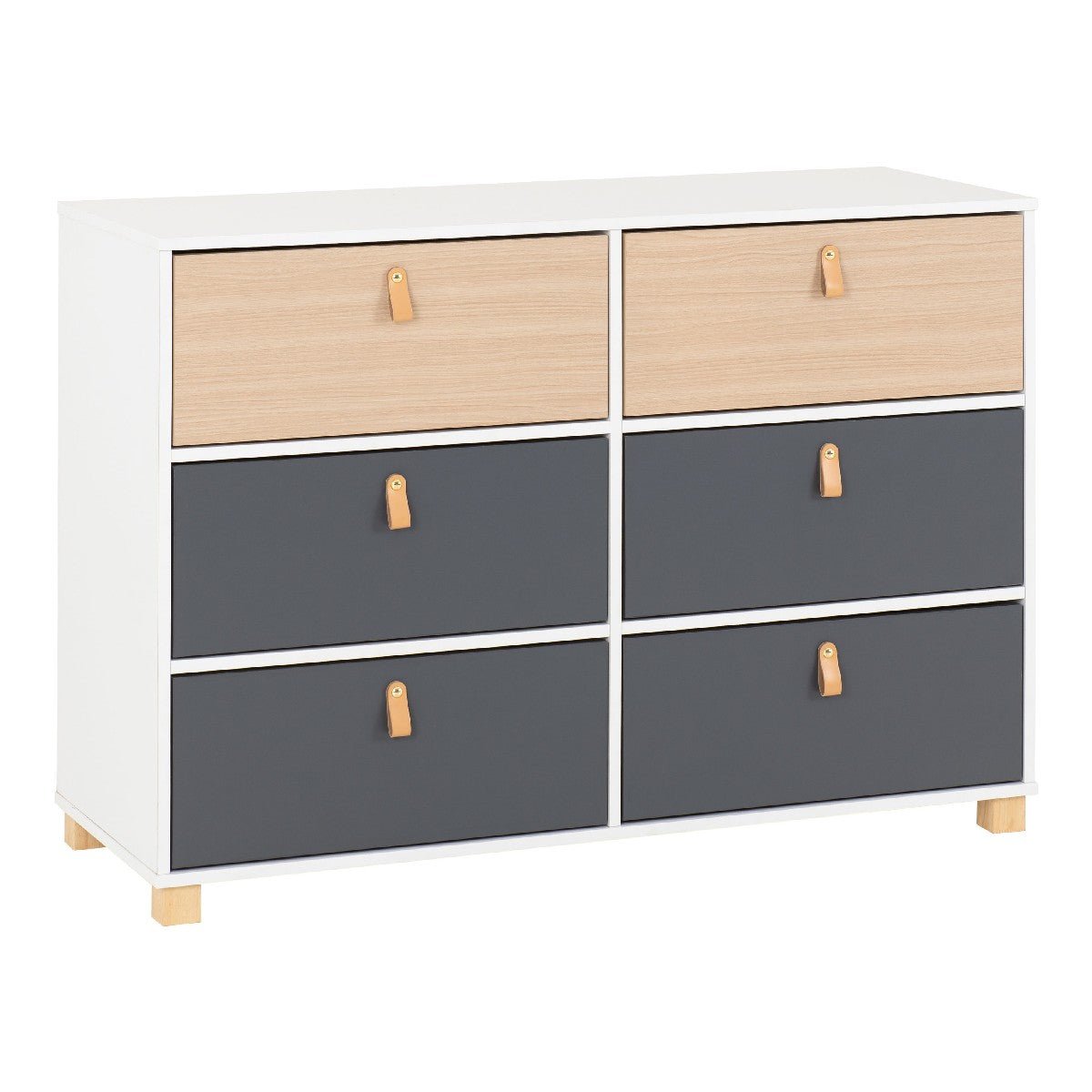 Brooklyn 6 Drawer Chest - Seconique