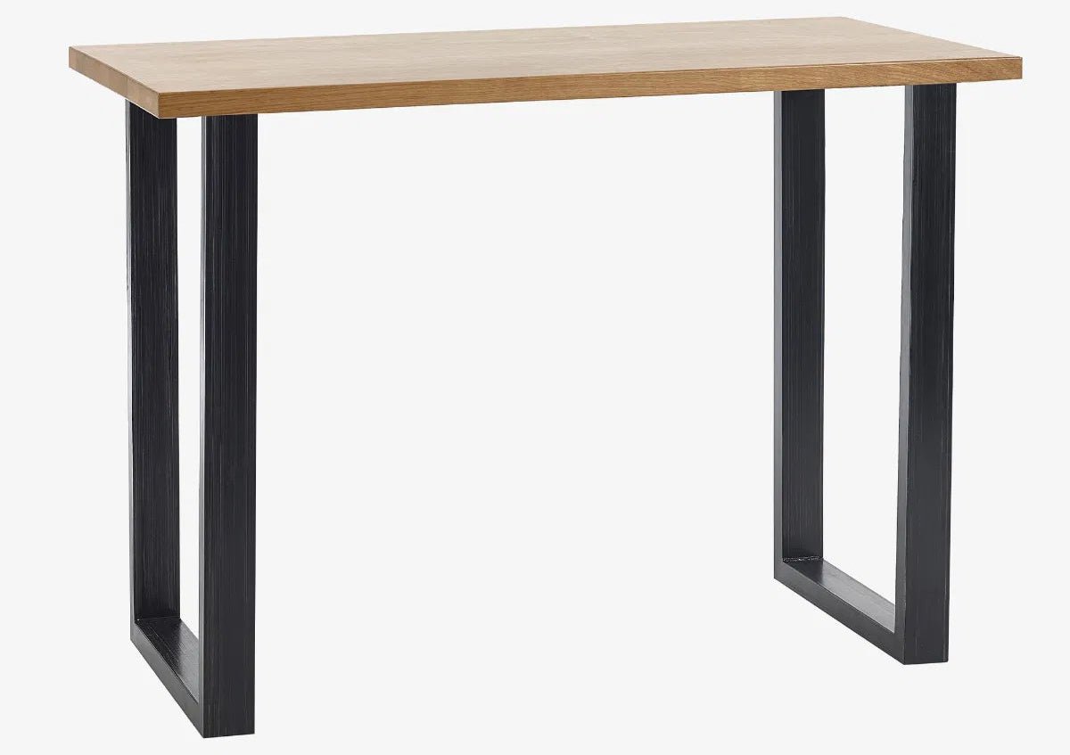 Brooklyn Bar Table and 2 Luxe Bar Stools - Julian Bowen