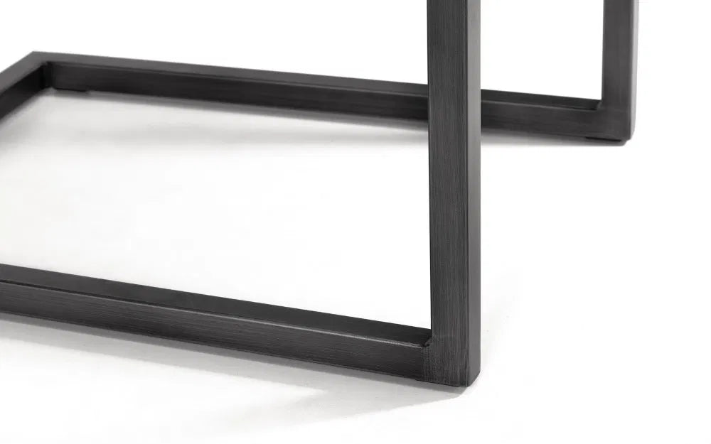 Brooklyn Dining Table and 6 Cantilever Chairs - Julian Bowen