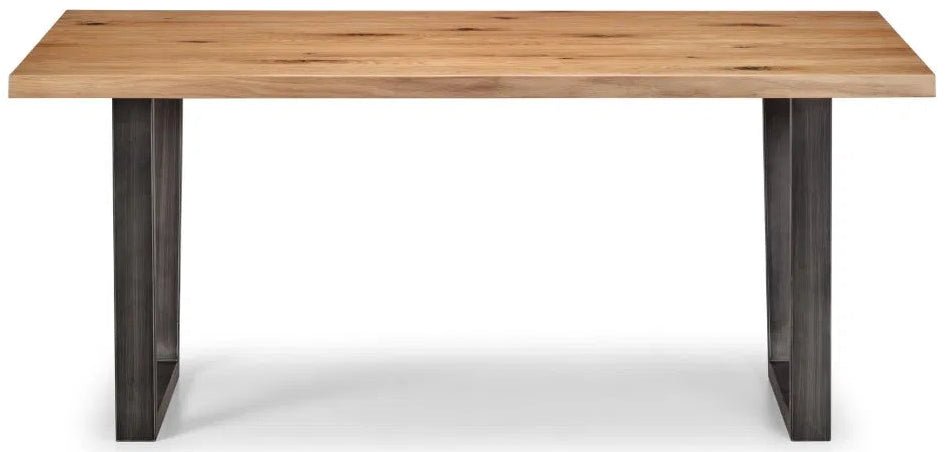 Brooklyn Dining Table and 6 Cantilever Chairs - Julian Bowen