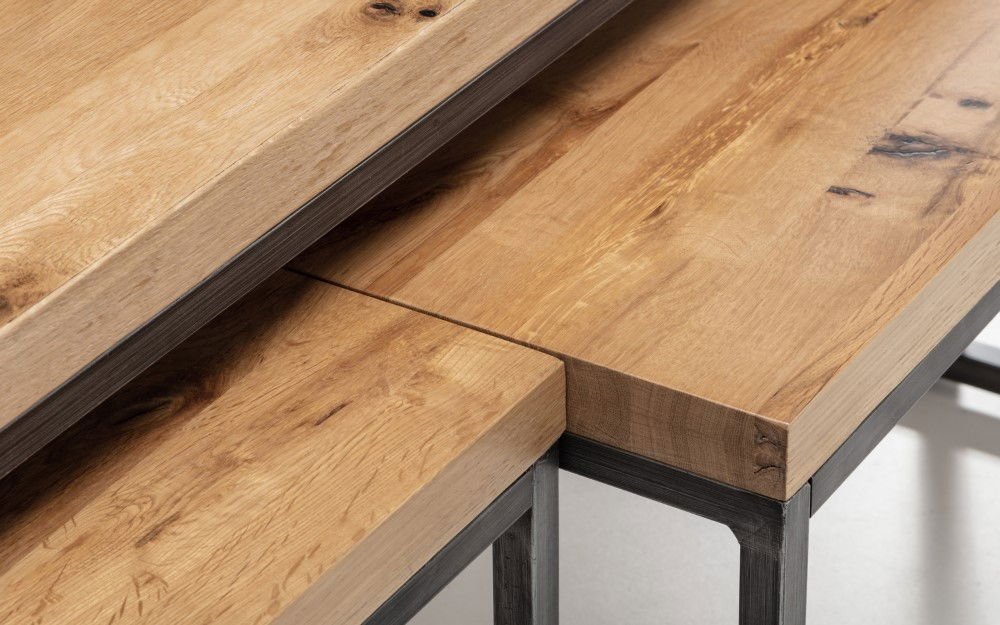 Brooklyn Nesting Coffee Tables - Julian Bowen