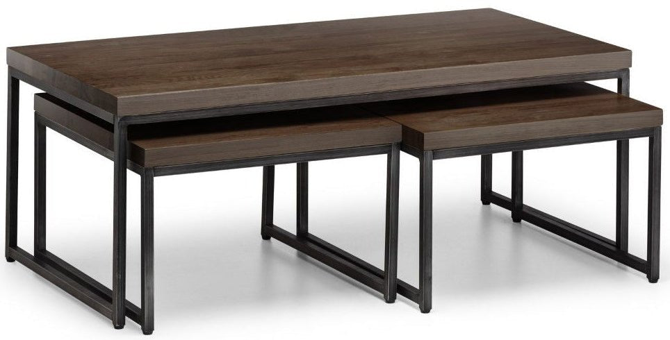 Brooklyn Nesting Coffee Tables - Julian Bowen