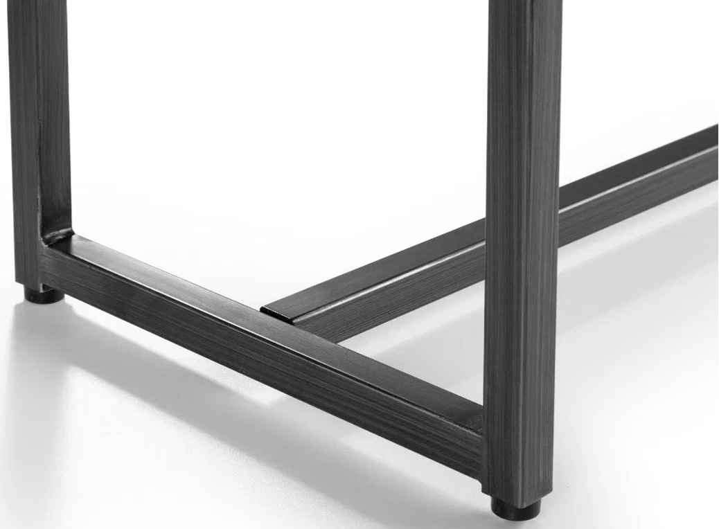 Brooklyn Suede Dining Bench - Julian Bowen