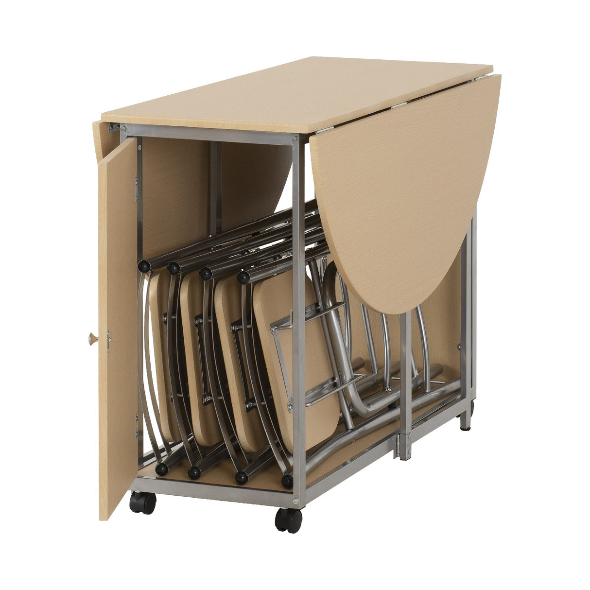 Budget Butterfly Folding Space Saving Dining Set - Seconique