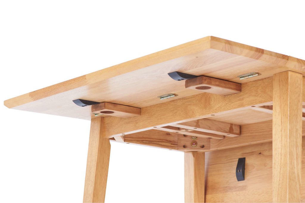 Butterfly Drop Leaf Folding Dining Table Set with 2 Chairs - Birlea