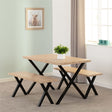 Buxton Dining Bench Set - Seconique