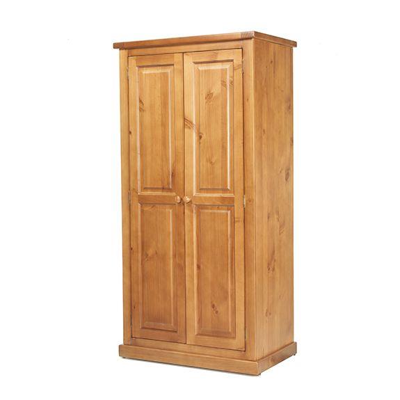 Verde 2 Door Double Full Hanging Wardrobe