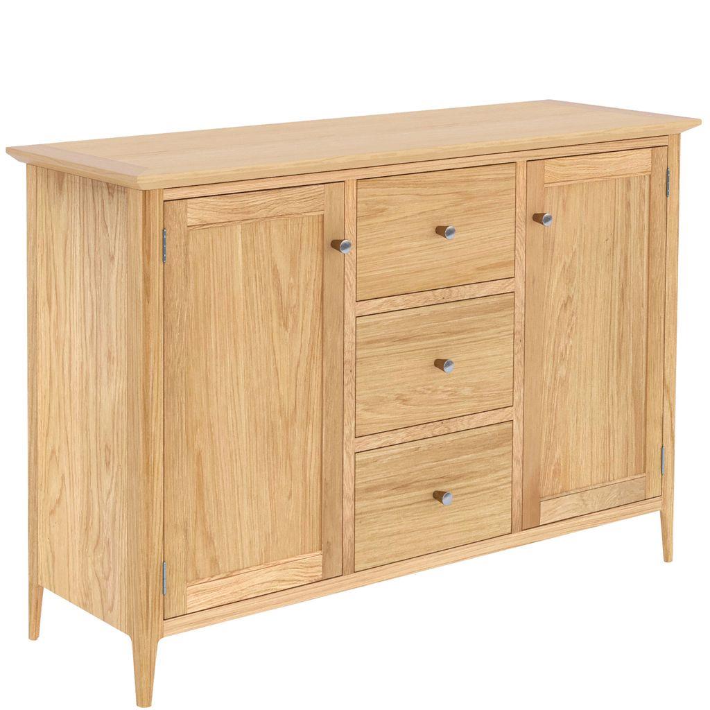 Saxon 2 Door 3 Drawer Large Sideboard