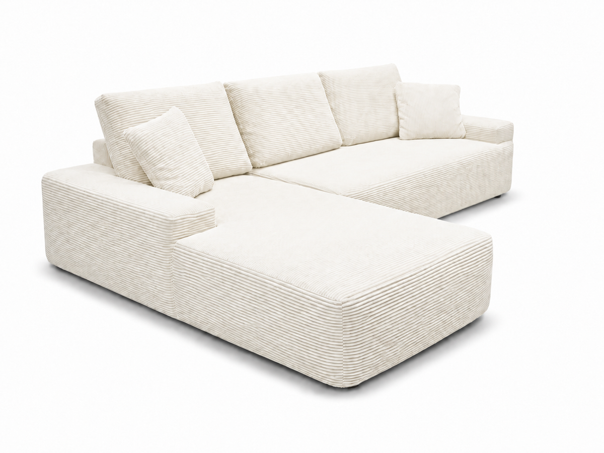 Cove Boneless Compressed Corner Chaise Sofa