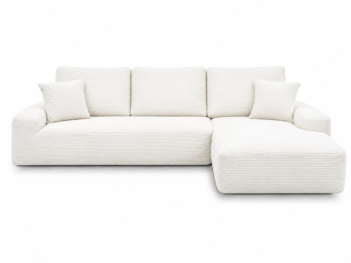 Cove Boneless Compressed Corner Chaise Sofa