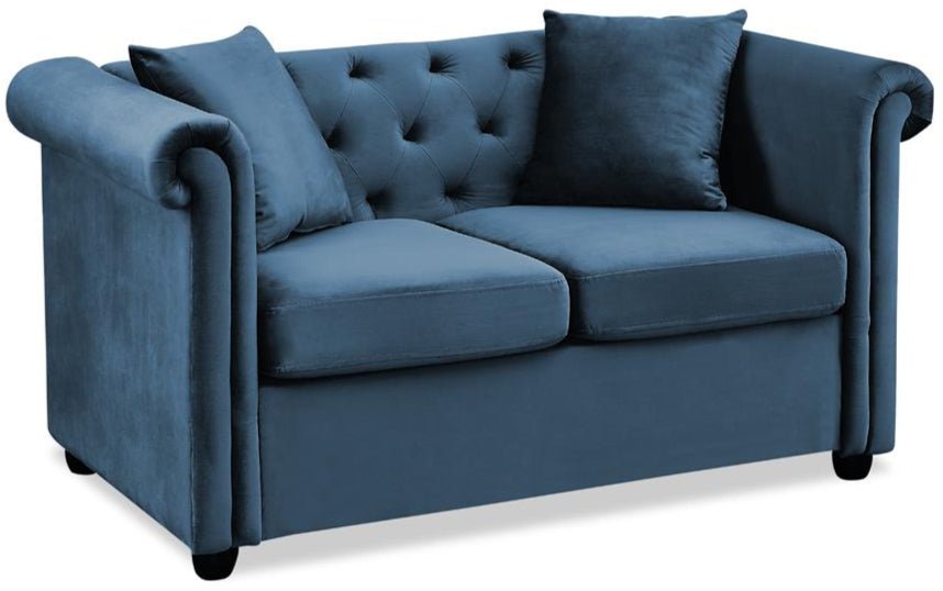Cambridge Chester Velvet 2 Seater Sofa - TGC