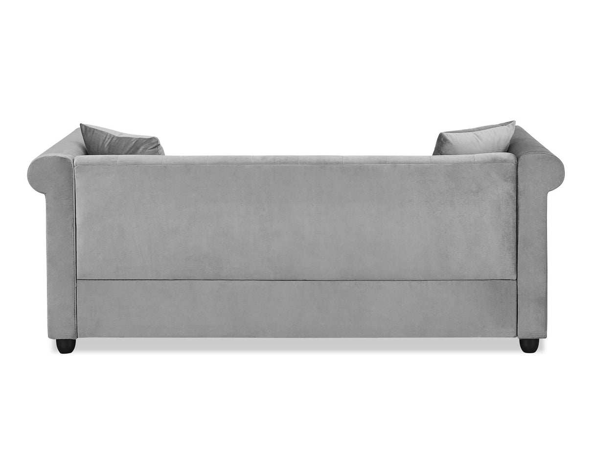 Cambridge Chester Velvet 3 Seater Sofa - TGC