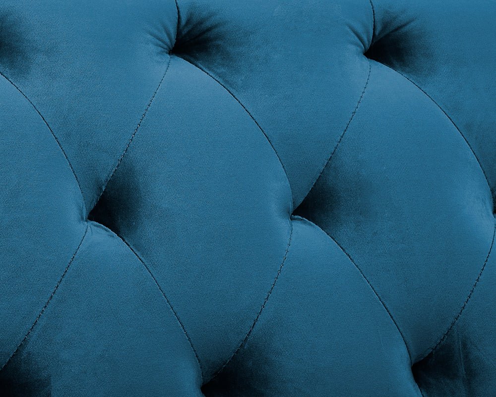 Cambridge Chester Velvet 3 Seater Sofa - TGC