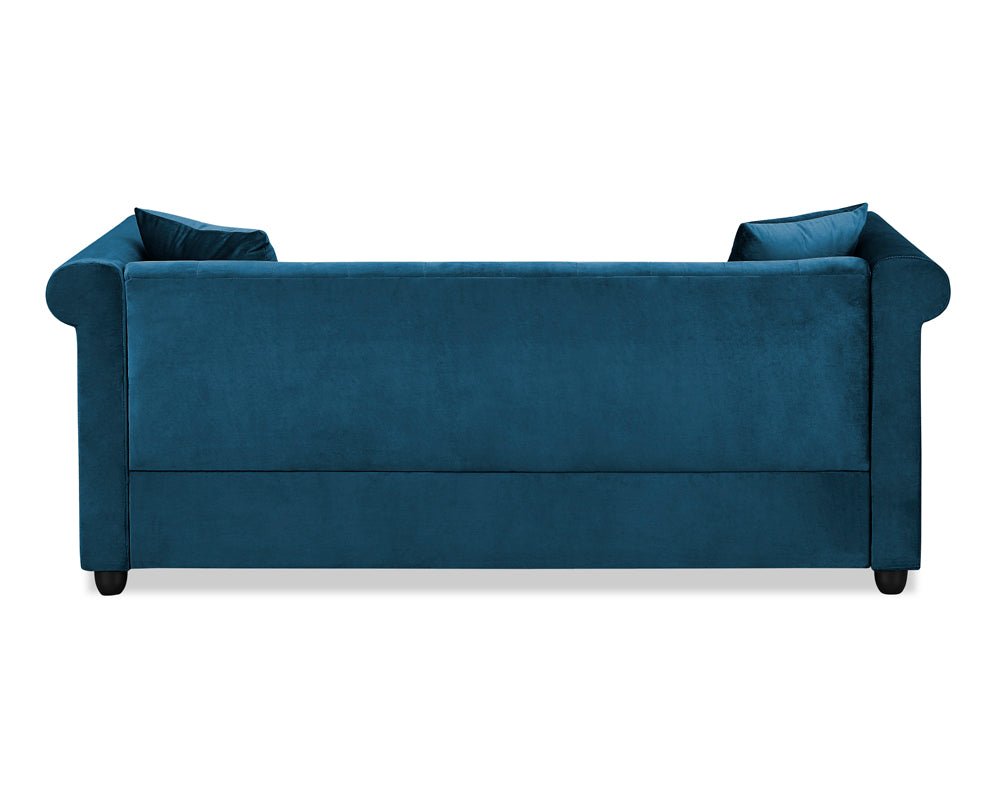 Cambridge Chester Velvet 3 Seater Sofa - TGC