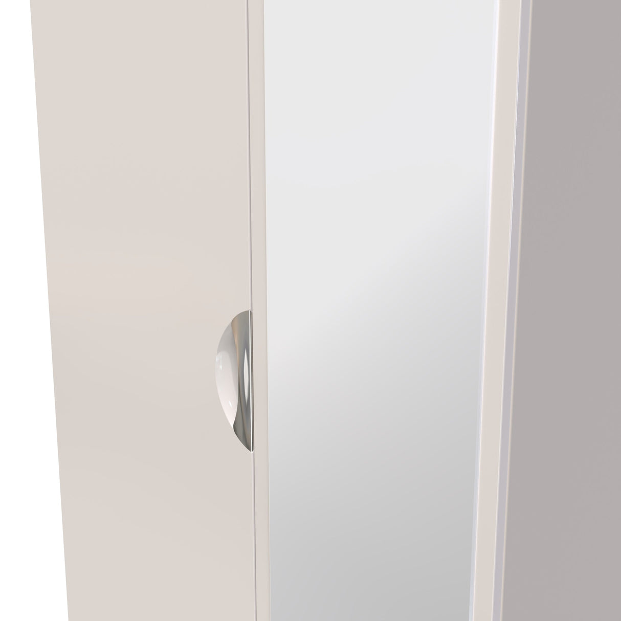 Camden 2 Door 2 Drawer Mirrored Wardrobe - Welcome Furniture