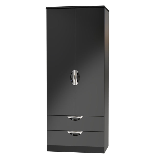 Camden 2 Door 2 Drawer Wardrobe - Welcome Furniture