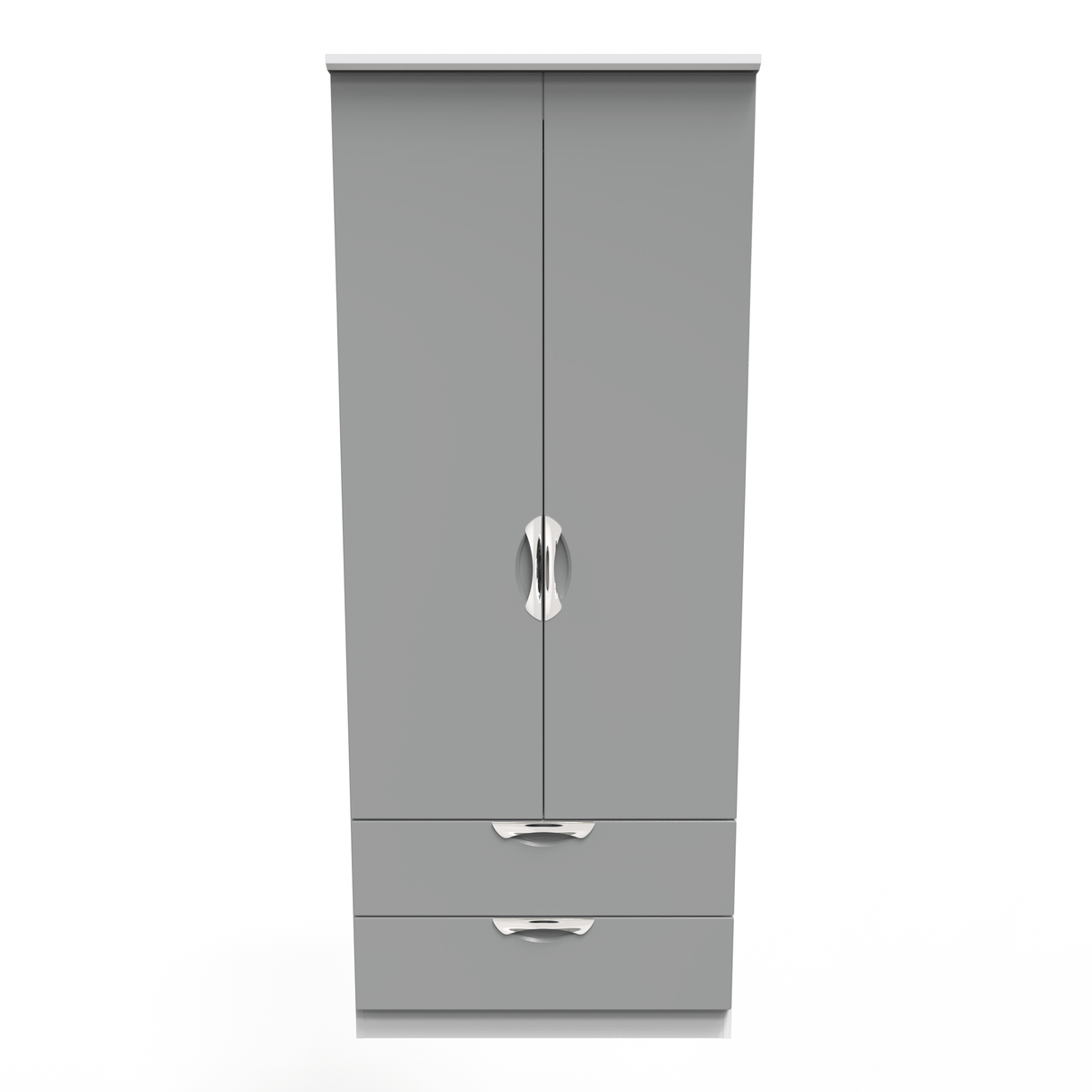 Camden 2 Door 2 Drawer Wardrobe - Welcome Furniture