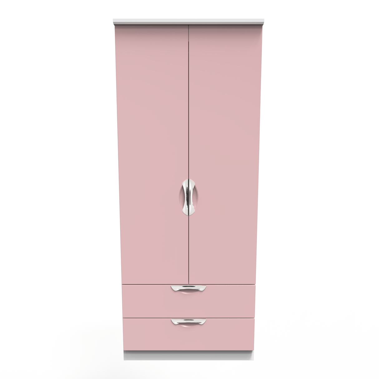 Camden 2 Door 2 Drawer Wardrobe - Welcome Furniture