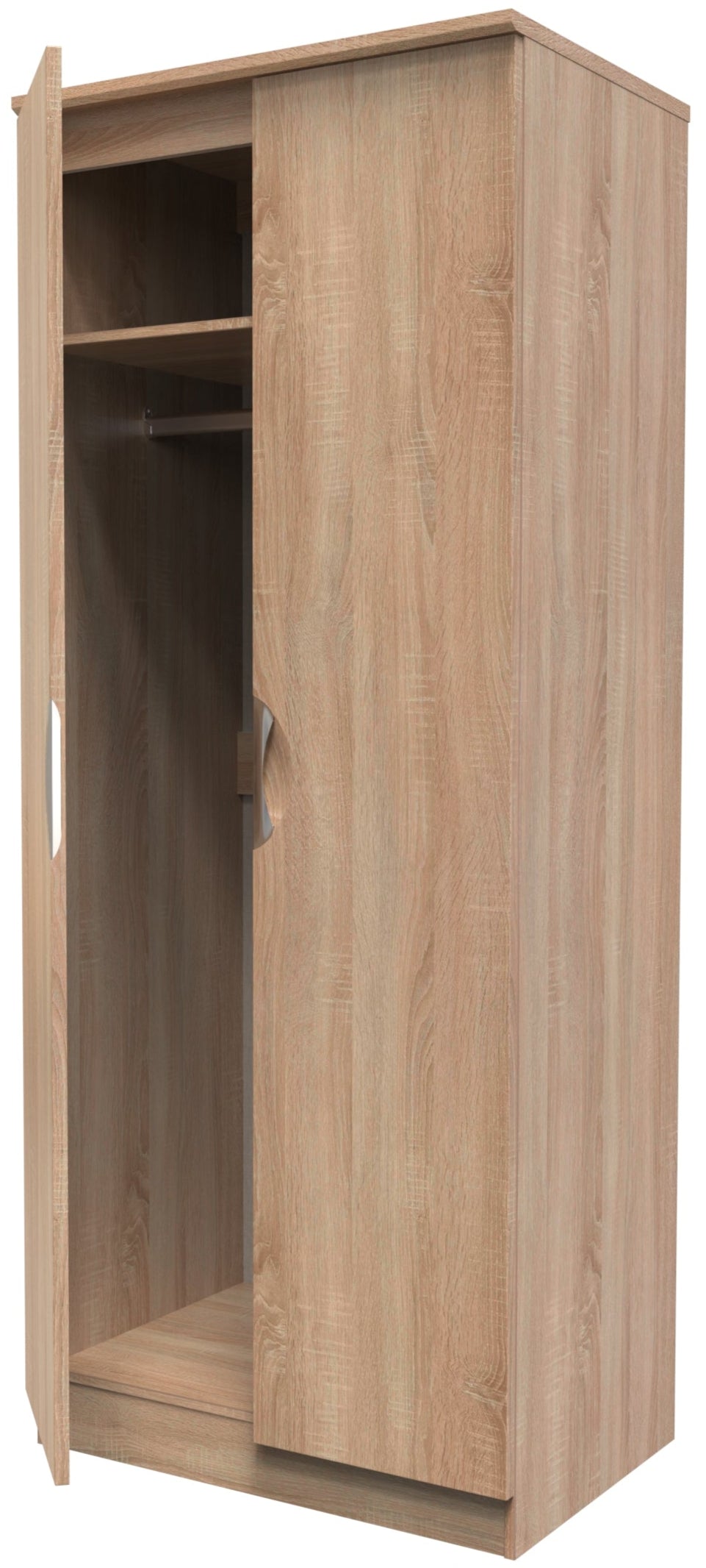 Camden 2 Door Wardrobe - Welcome Furniture