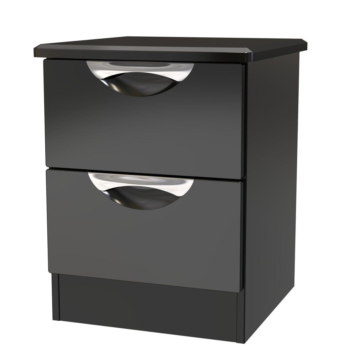 Camden 2 Drawer Bedside Cabinet - Welcome Furniture