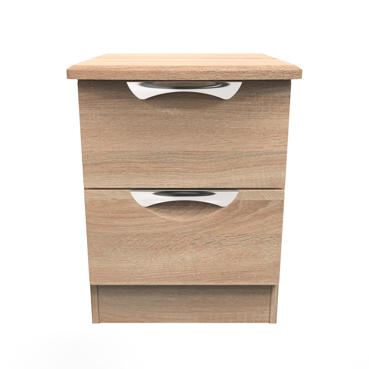 Camden 2 Drawer Bedside Cabinet - Welcome Furniture