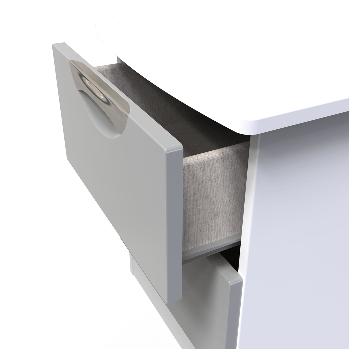 Camden 2 Drawer Bedside Cabinet - Welcome Furniture