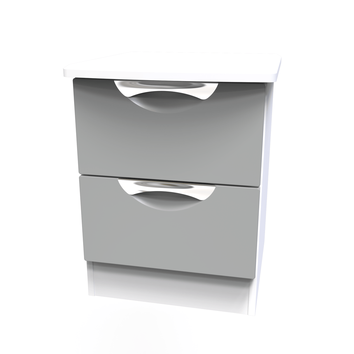 Camden 2 Drawer Bedside Cabinet - Welcome Furniture