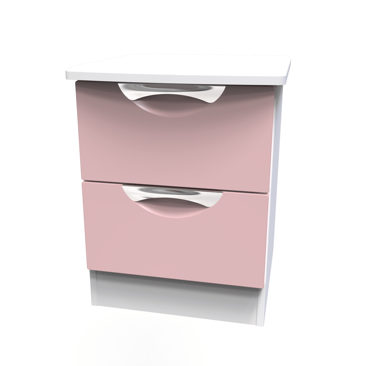 Camden 2 Drawer Bedside Cabinet - Welcome Furniture