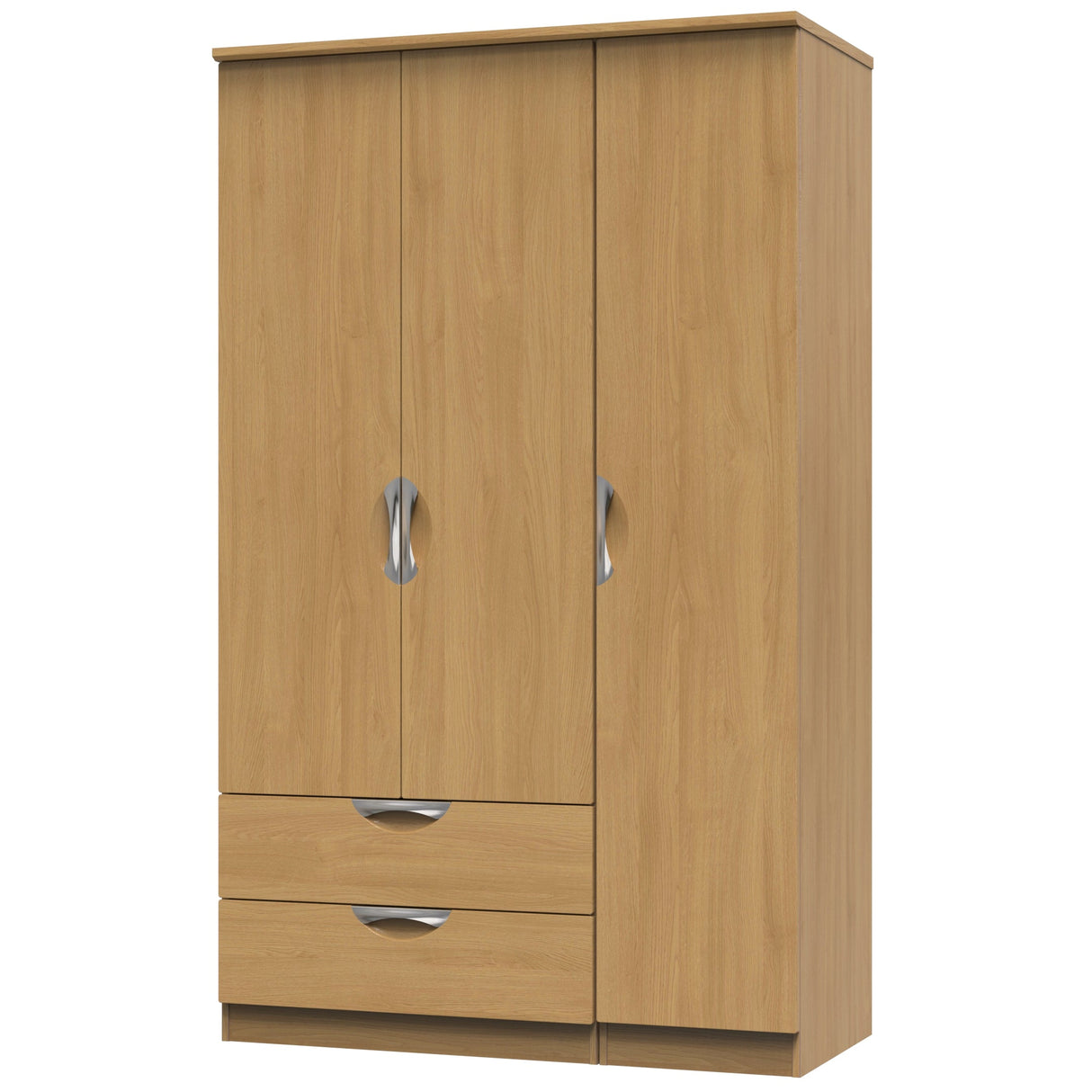 Camden 3 Door 2 Drawer Wardrobe - Welcome Furniture